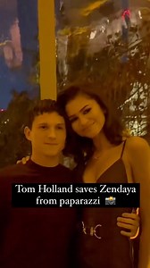 Tom Holland is a real-life superhero after saving Zendaya from the paparazzi at the BERO launch event. 🍻🥹 #TomHolland #Zendaya #BERO #Tomdaya #Couple #Paparazzi #SpiderMan | etalk