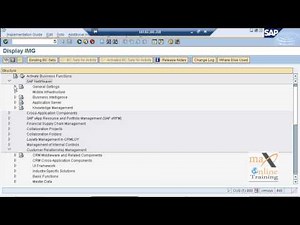 SAP CRM Beginner Training | SAP CRM Demo Video | Max OnlineTraining