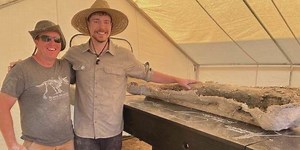 Mr. Beast collabs with Rockford paleontologist for latest YouTube video
