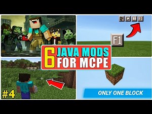 6 NEW JAVA EDITION ADDON FOR MINECRAFT PE/BE 1.17+ | How To Convert Mcpe To Java 1.17 | UG Adventure