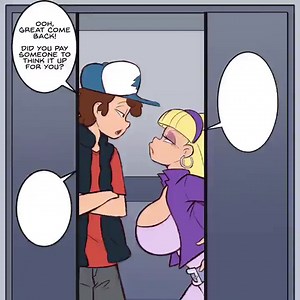 Dipper Pines & Pacifica Northwest Fuck In An Elevator