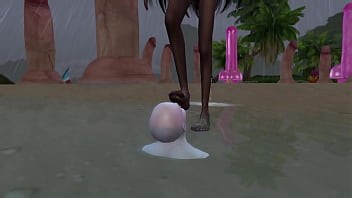 worship goddess feet sims 4
