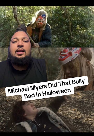 Michael Myers Did That Bully Bad In Halloween #greenscreen #halloween #halloweenmovie #michaelmyers #horror #horrortok #horrormovies #fyp #foryou