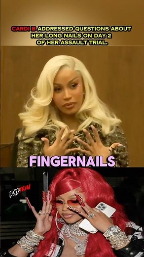 Cardi B Asked About Her Pointy Nails in Court 👀💅