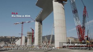 Nuovo ponte di Genova, ecco come sono nate le 18 pile alte come dei grattacieli