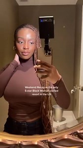 Yes, this is the ONLY 5 star Black woman owned resort in the U.S. // 🎥 kelechisburner on tiktok 📍 @salamanderresort, V.A, #blackgirlluxury | Travel Noire