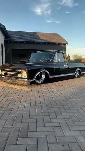 Dropped - Man this 67 Chevrolet C10 via @jimmysspeed is so bad ass! Stance and wheel choice is on point. #chevrolet #gmc #c10 #airsuspension #bagged #hotrod #carporn #layframe #lowfastfamous | Low Fast Famous
