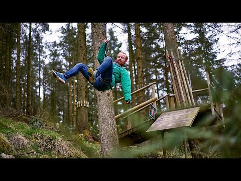 Go Ape Zip Trek at Grizedale Forest in the Lake District