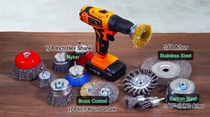 Wire Brush for Angle Grinder (3"/75mm) 1Pack, Crimping Steel Wire 0.012" (Carbon Steel) Wire Wheel with 5/8 Inch-11 Threaded Arbor - for Rust, Cleaning, Deburring on Cast Iron