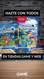 24 reactions | ¿Quieres empezar a jugar al Juego de Cartas Coleccionables de Pokémon o eres ya todo un experto? ¡En GAME tenemos todo lo que necesitas! Descúbrelo en este vídeo y en GAME.es ➡ https://www.game.es/Pokemon-cartas-coleccionables | GAME España | Facebook