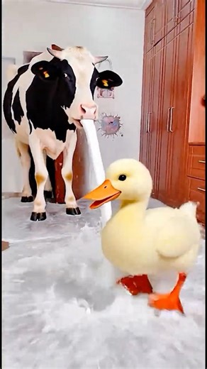 Marvelous Dancing Polish Cow funny duckling cow dance Cow Song Cow Videos cow farm dog cow milk
