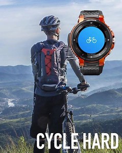 【WSD-F30/F20】 PRO TREK Smart と Bikemapは世界中のサイクリストの味方です！ Bikemapをダウンロードすることで世界中のサイクリングマップがあなたの手元で確認可能！ 世界中にいる1600万人以上ののサイクリストから提供されるサイクリングマップはあなたのサイクリングライフを変えるでしょう！ サイクリングのシーンでは我々のオフィシャルパートナーはBikemapを利用してください！ | CASIO PRO TREK