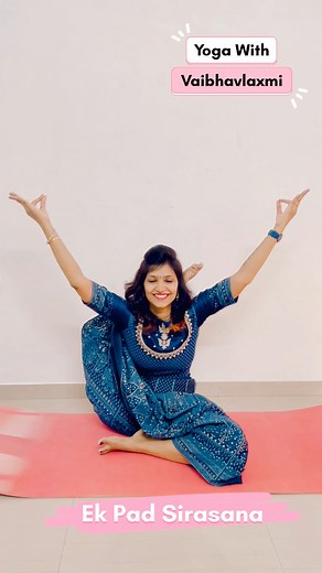 25 reactions · 4 comments | Can you do one leg behind head pose? #vaibhavlaxmijhala #legbehindhead | Yoga With Vaibhavlaxmi Jhala | Facebook