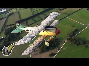 WW1 Albatros D.Va In Flight