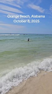 46K views · 1.2K reactions | Orange Beach, Alabama 10-8-2025 We are back on the beach after an amazing 10 day road trip to Visit Wichita It is absolutely gorgeous today with temps in the 80s, a nice breeze, and yellow beach flags. Lots of things happening this week including the Shrimp Festival! #orangebeach #alabamabeaches #orangebeachalabama #gulfcoast #albeachblogger | Gulf Coast Journeys | Facebook
