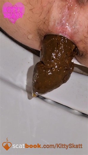 Pooping in public toilets!