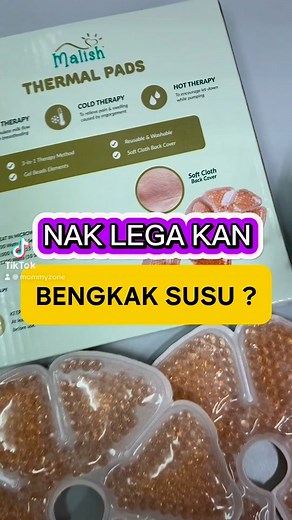 NAK LEGAKAN BENGKAK SUSU ? 🥹.Mama ada masalah bengkak susu ? Susu tersumbat ? Atau sakit & tak selesa pada bahagian breast ? 🥹.Mama boleh guna Malish Thermal Pads ni , boleh rendam air panas atau air sejuk ❤️❤️.Dapat redakan bengkak susu 🤗.MAMA BERMINAT ? komen NAK 🥳⬇️#mommyzone #kedaibreastpump #pamsusu #educationalpurposes #tipsibumenyusui #malish #bengkaksusu #susutersumbat #thermalpad #malishthermalpad | Pam susu - Hafsah Collection
