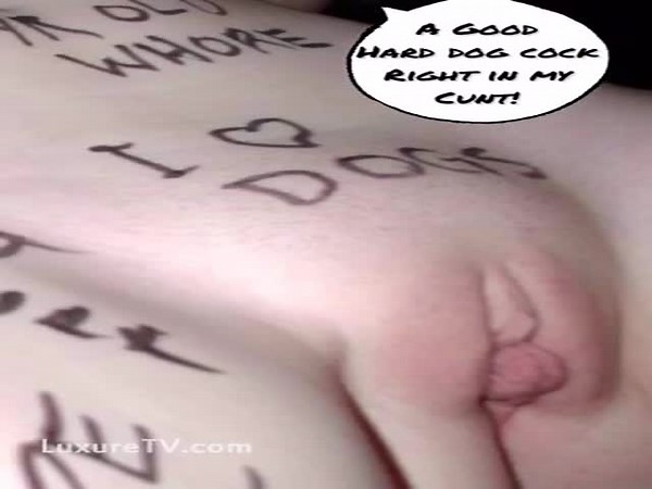BODY WRITING DOG BREEDERS! CAPTIONED PICS