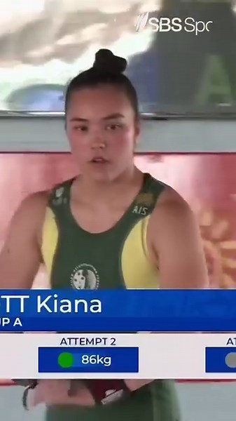 SUPER 🇦🇺 STRENGTH! 💪 Kiana Elliot takes a huge step towards the Paris 2024 Olympics with a silver medal in the Women's 59kg weightlifting at #Sol2023! | SBS Sport
