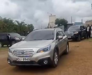 H.E. Rigathi Gachagua, EGH grand arrival at PCEA Church in Kasarani, Nairobi | Allan Kinyua Murianki