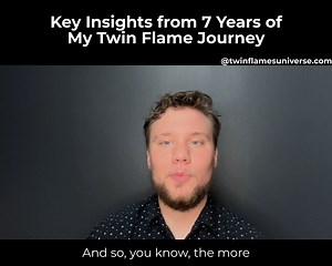 2.7K views · 21 reactions | Discover the profound lessons from my 7-year Twin Flame journey that can transform your own path – watch this video  | Twin Flames Universe | Facebook