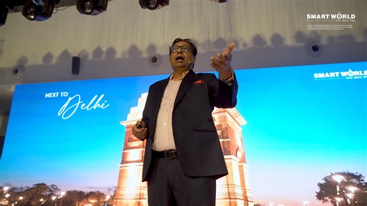 Witness the grand reveal of our spectacular scale model of Smartworld One DXP. #Smartworld #DwarkaExpressway #SmartworldOneDXP #Launch #GrandReveal | Smartworld Developers Pvt. Ltd. | Facebook