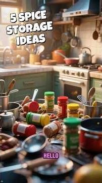 5 Spices Storage Ideas
