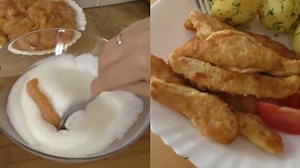 Chicken strips breaded with egg whites: the recipe for a delicious meal