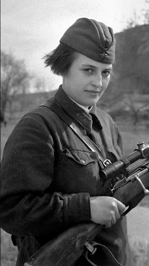 LIUDMILA PAVLICHENKO: The Sniper Who Terrified the Nazis 🎯🔴