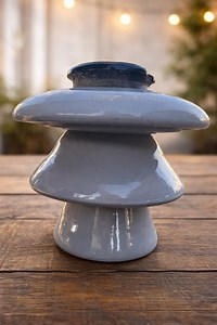 Rare Vintage Porcelain Insulator Large Cream - 1950s - Etsy UK