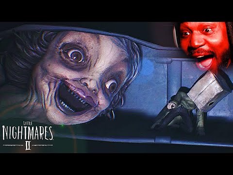 THIS WHOLE EPISODE = SCREAMING AND RUNNING | Little Nightmares 2 Part 2