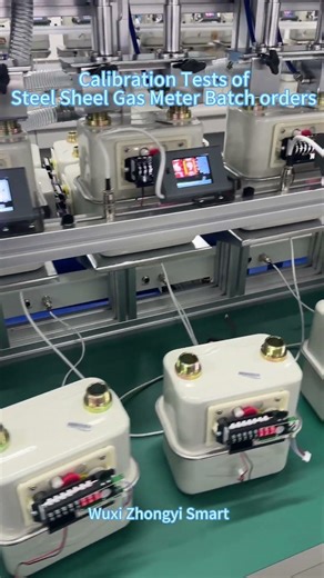 Calibration Tests of Steel Sheel Gas Meter Batch Orders #gasmeter