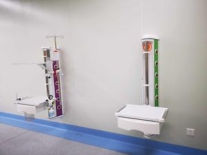 [Hot Item] ICU Ceiling Mt Wooden Box Operating Light Pendant Medical with CE