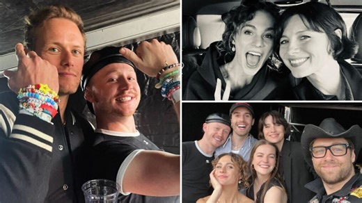 'Outlander' Takes Over the Eras Tour: See the Cast at Taylor Swift (PHOTOS)