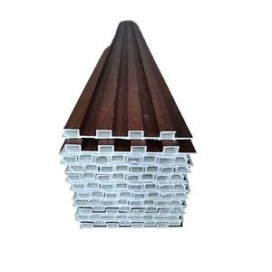 [Hot Item] 3D Wood Plastic Wall Panel Cladding Interior Wall Panel Interior Home Decoration