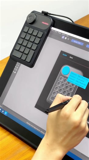 #MiniKeyDial Discover the key functions of the #MiniKeyDial K20 in this exciting product showcase demo. Elevate your artistry with this powerful tool! 💪 📌Gear: #MiniKeydialK20 📌Product link: https://bit.ly/42gWuV3 #huion #huiontablet #teamhuion | Huion