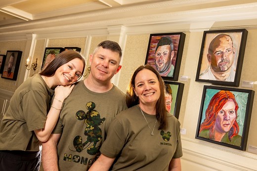 Veteran Portraits by President George W. Bush Extended through 2026 at EPCOT | Chip and Company