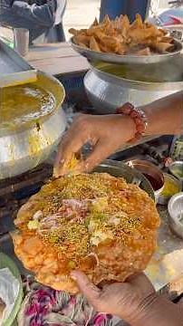 50Rs ka Sindhi Masala Dal Pakwan 🥵 #streetfood