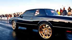 30K views · 875 reactions | @Donkmaster Calls Out Playboy Geezy Twin Turbo Cutlass in the 1st round of the 24" Slick $5000 Shootout at the Mayhem in Memphis Grudge Race 2022 #dragracing #bigwheelracing #bigrimracing #donkmaster | Gdawg803 | Facebook