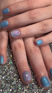 🧜‍♀️🐚🌊 BRB, need to order a mermaid tail to go with this mani. By Sabrina Z. | Senior Nail Tech | Shiloh, IL | IG: @sabrinasnaildesign #mermaidnails #mermaidmani #mermaidnailart | Beauty Brands