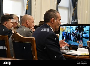 Kenosha, Wisconsin, USA. 2nd Nov, 2021. KYLE RITTENHOUSE is second from right in a photo and DOMINICK BLACK far right on a video screen for the jury as Defense Attorney MARK RICHARDS cross examines Dominick Black during the Kyle Rittenhouse trial in Kenosha (Wisconsin) Circuit Court Tuesday November 2, 2021.Defense attorneys NATALIE WISCO and COREY CHIRAFISI are also seated at the table. Black bought RittenhouseÃ¢â‚¬â„¢s AR-15 style rife for him because Rittenhouse was underage. Rittenhouse face