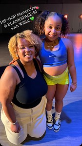 This girl loves to catch a vibe and that’s exactly what she did tonight for a Hip-Hop Masterclass @blankspaceri ((FINALLY)) with the lovely & talented @willia.xo‼️ Shake your tambourine to this one 📸☝🏾🎧🎶 #EVE #tambourine #hiphop 👟#masterclass #strikeapose 🤳🏾 | Courtney Moore