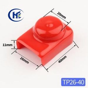 [Hot Item] Tp26-40 Protector de Batería de Busbar Rojo Negro Cubierta de Plástico para Batería Busbar Aislante de Terminal de PVC