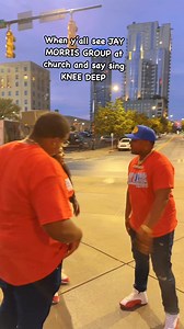 When yall see JAY MORRIS GROUP in church and say sing KNEE DEEP 😭😭 #kneedeep #comedy #trends #jaymorrisgroup | Jay Morris Group