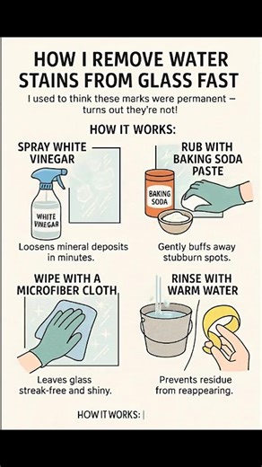 11K views · 16 reactions |  How I Remove Water Stains from Glass...