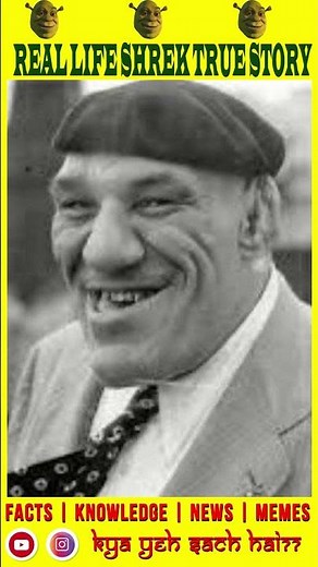 True Story of Real Life Shrek! | Unbelievable! #shorts