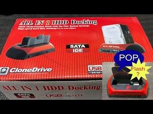 All In One HDD Docking Station: Went Pop after 10 Minutes - Let's Have a Look !
