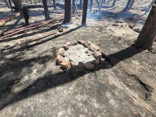 443 Acre Wildfire Caused By Abandoned Campfire In Colorado