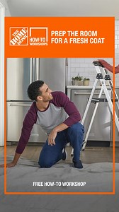 Learn how to paint a room from start to finish with our free How-To Workshop. | The Home Depot