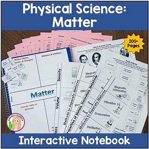 Physical Science: Matter Interactive Notebook